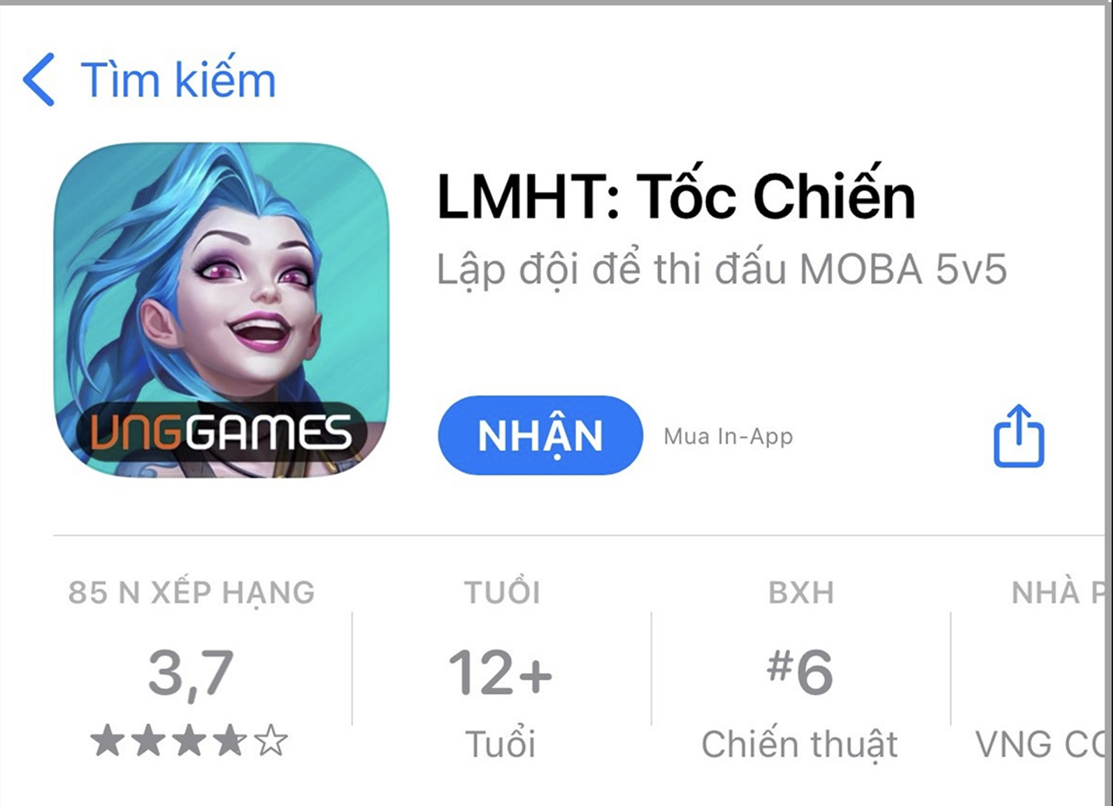 Tai Va Cai Dat Lien Minh Huyen Thoai Cho Ios Android